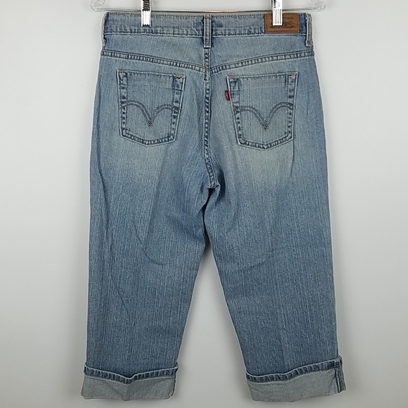 LEVIS | 515 VINTAGE HIGH WAIST CAPRI - Picture 6 of 7